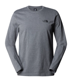 Longsleeve The North Face Men L/S Simple Dome Tee TNF Medium Grey Heather