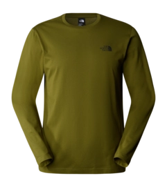 Longsleeve The North Face Men L/S Simple Dome Tee Forest Olive