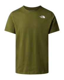 T-Shirt The North Face Men's Foundation Mountain Lines Graphic Tee Forest Olive