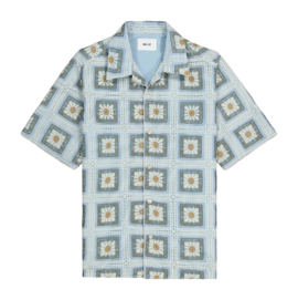 Hemd NN07 Julio Crochet SS 5391 Herren Multi Colour