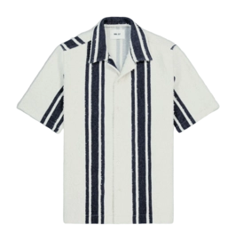 Hemd NN07 Julio 5163 Herren Navy Stripe