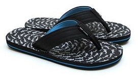 Flip Flops Rip Curl Ripper Black Blue Grey Kinder