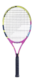Tennisschläger Babolat Junior Nadal 26 Yellow Orange Violet 2024 (Besaitet)