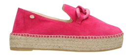 Espadrilles Fred de la Bretoniere Women June Li Daim Fuchsia