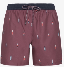 Beachshort Protest Men Firdows Roan Rougebordeaux