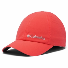 Pet Columbia Unisex Silver Ridge III Ball Cap Red Hibiscus