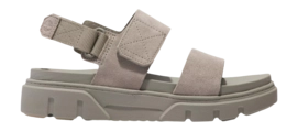 Timberland Women's Grayfield Sandal 2 Strap Light Taupe Suede 24