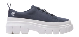 Chaussures à Lacets Timberland Women Grayfield Lace Up Dark Blue Canvas