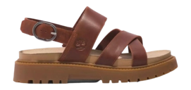 Sandales Timberland Women Clairemont Way Dark Red Full Grain