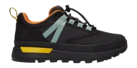 Baskets Timberland Youth Euro Trekker Black Green Nubuck
