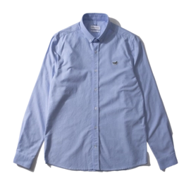 Hemd Edmmond Studios Duck Edition Herren Plain Light Blue