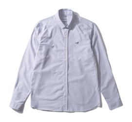 Shirt Edmmond Studios Men Striped Duck Edition Plain Navy