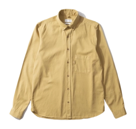 Shirt Edmmond Studios Men Day Twill Color Plain Light Brown