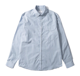 Shirt Edmmond Studios Men Pocket Plain Light Blue