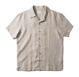 Shirt Short Sleeve Edmmond Studios Men Picnic SS Plain Light Brown