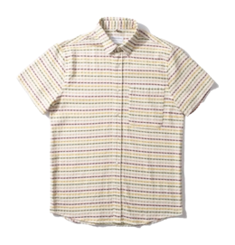 Hemd Edmmond Studios Cottage SS Herren Plain White