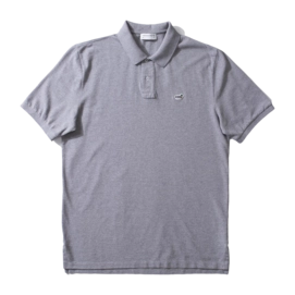 Poloshirt Edmmond Studios Wilson Herren Plain Grey Melange