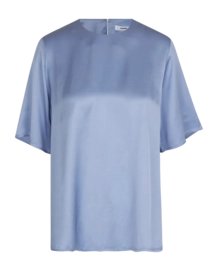 T-Shirt Samsøe Samsøe Denise Top Damen Blue Heron