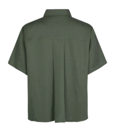 2---Mina SS Shirt 14028 - Dusty Olive - 2-_no-bg