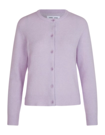 Gilet Samsoe Samsoe Women Nor Short Cardigan Lilac Snow
