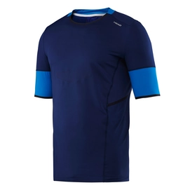 Tennisshirt HEAD Performance CT M Crew Neck Shirt Navy