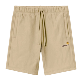 Short Carhartt WIP Unisexe American Script Rattan