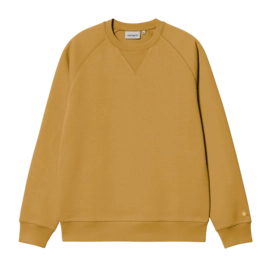 Pull Carhartt WIP Unisexe Chase Sweat Sunray / Gold