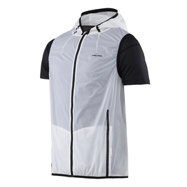 Tennisjas HEAD Performance Korte Mouw M Trans Light White