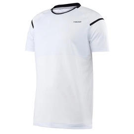 Tennisshirt HEAD Performance M Crew Neck Cool White