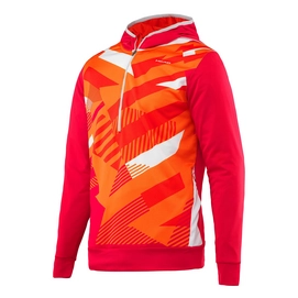 Tennis Trainingshoodie Vision M Coby Tech Flame Rot Herren