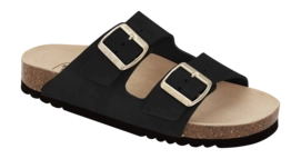 Slipper Scholl Women Josephine Suede Black 2024