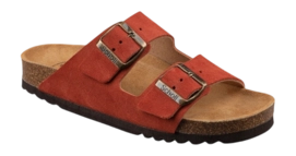 Tongs Scholl Femme Josephine Suede Rust 2024
