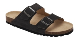 Tongs Scholl Homme Julien Suede Grey