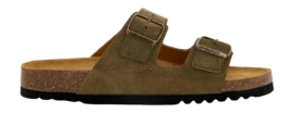 Slipper Scholl Men Julien Leather Khaki