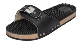 Tongs Scholl Women Pescura Flat Massage Black