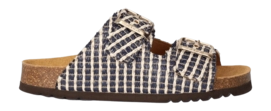 Tongs Scholl Women Noelle Raffia Black 2024