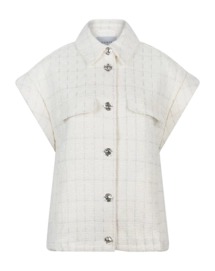 Weste Dante6 D6Denver Bouclé Damen Butter Cream