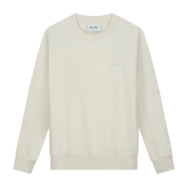 Pullover Olaf Hussein Face Chainstitch Herren Off White