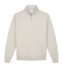 Zip Mock Olaf Hussein Block Herren Cement