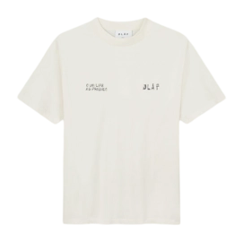 T-Shirt Olaf Hussein Dual Logo Herren Off White
