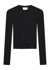 Longsleeve Olaf Hussein Women Mini Logo LS Black