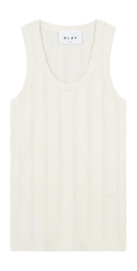 Tanktop Olaf Hussein Women Rib Off-White