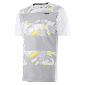 Tennisshirt HEAD Vision M Cypher Silver
