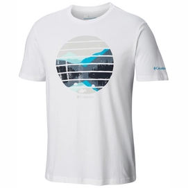 T-Shirt Columbia Lana Montaine Tee Weiß Herren