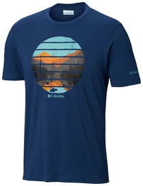 T-Shirt Columbia Lana Montaine Tee Carbon Herren