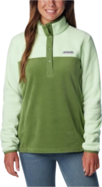 Pullover Columbia Benton Springs 1/2 Snap Damen Canteen/Sage L 2024