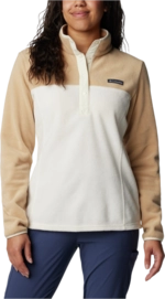 Pull Columbia Women Benton Springs 1/2 Snap Pullover Chalk/Canoe 2024
