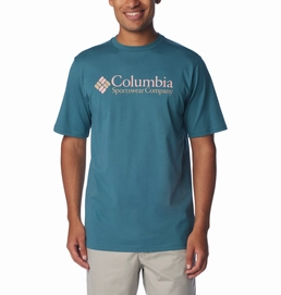 T-Shirt Columbia Homme Csc Basic Logo Cloudburst/Csc 2024