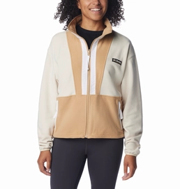 Zip Sweatshirt Columbia Women Back Bowl Fleece Chalk/Canoe/W 2024