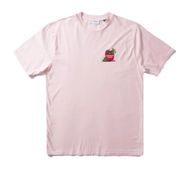 T-Shirt Edmmond Studios Men Worm Plain Pink